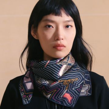 Blue - Silk Scarves and Accessories for Women | Hermès